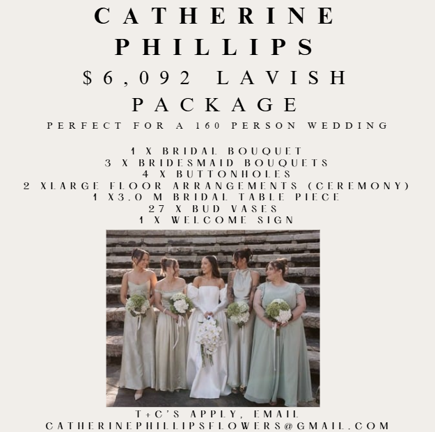 Bridal Wedding Artificial Flower Package 6