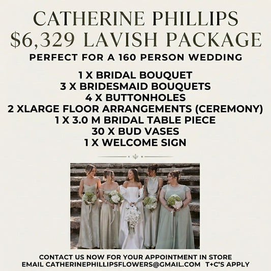 Bridal Wedding Artificial Flower Package 7