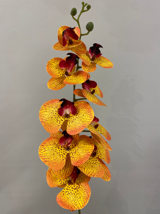 Burnt Orchid Artificial Flower Artificial Flowers Faux Flowers
