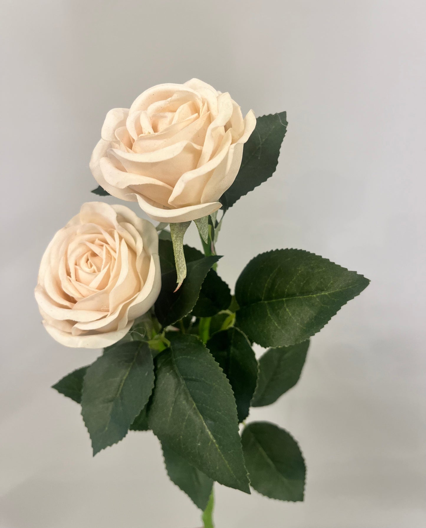 Real Touch Blush Artificial Flower Rose Spray Artificial Flowers Faux Flowers