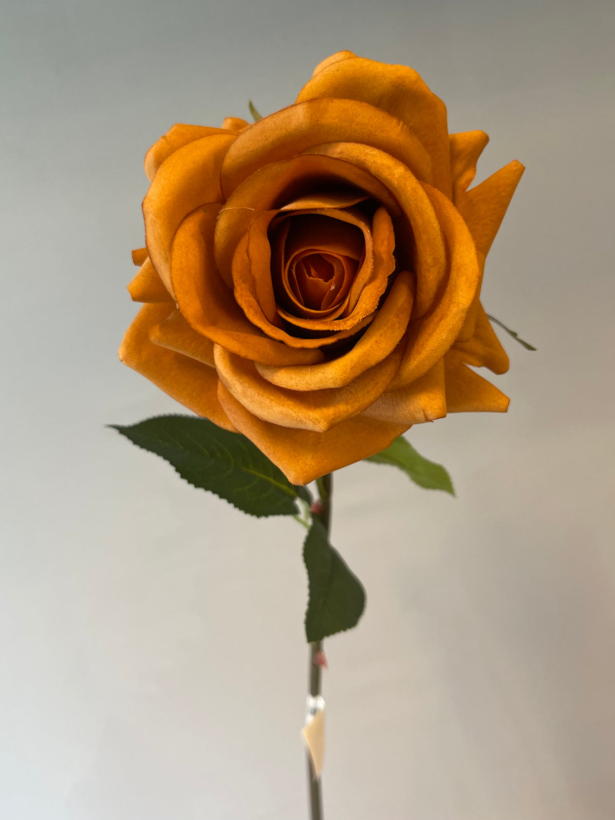 Toffee Roses Real Real Touch Toffee Hannah Rose Single Stem Artificial Flowers ...