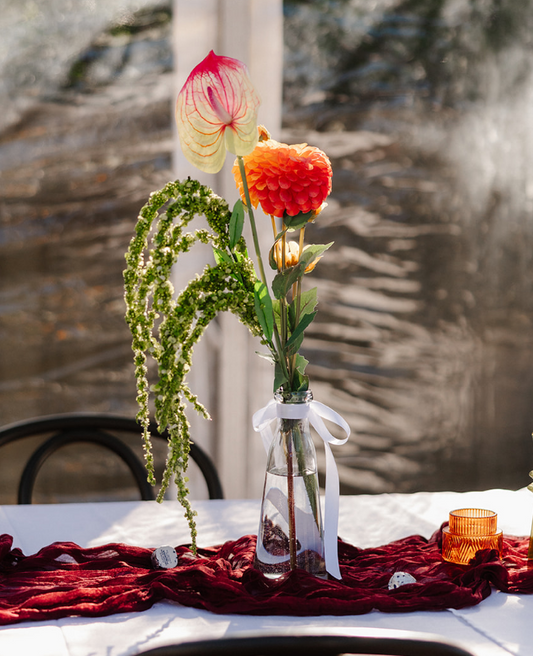 Das Wedding Table Bud Vase Artificial Flowers