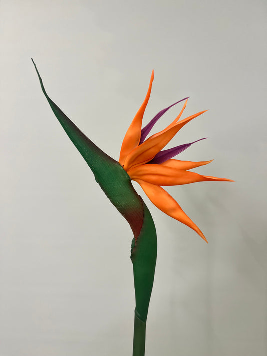 Birds of Paradise Single Stem Artificial Flowers Faux Flowers