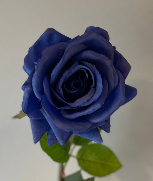 Real Touch Electric Blue Hannah Rose Artificial Flowers Faux Flowers
