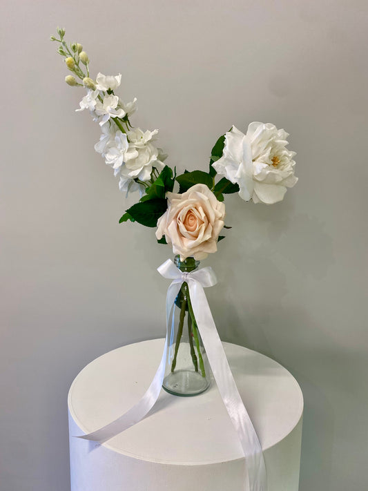 Naomi Wedding Table Bud Vase Artificial Flowers