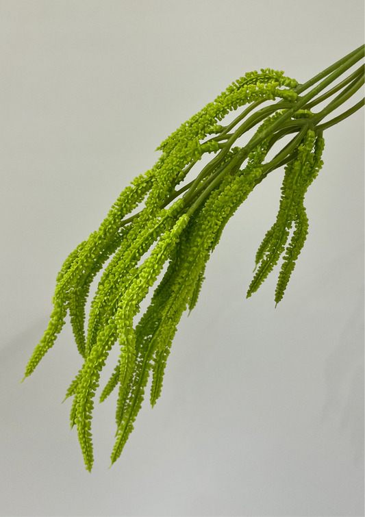 Green Amaranthus Single Stem Artificial Flowers Faux Flowers