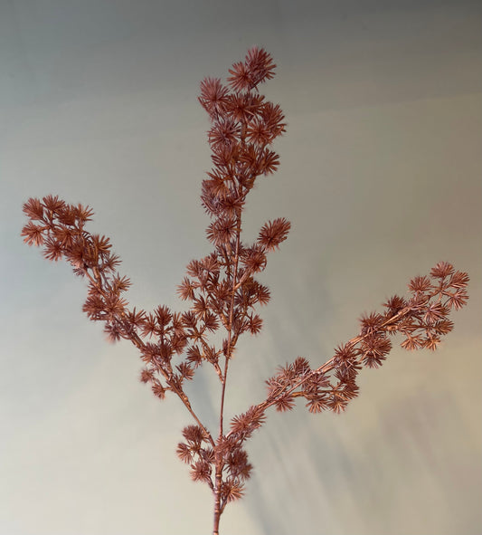 Purple Fern Spray Single Stem Artificial Flower Faux Flower