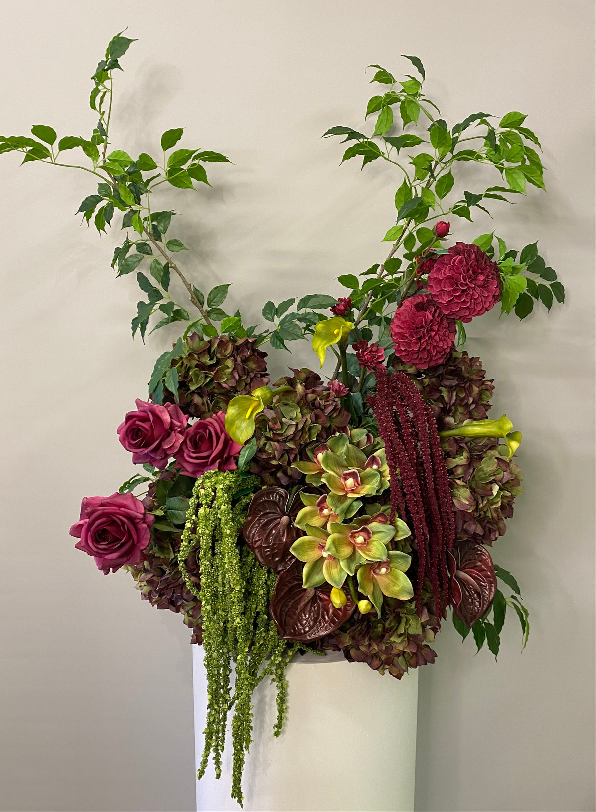 Lotus Wedding Ceremony Arrangement