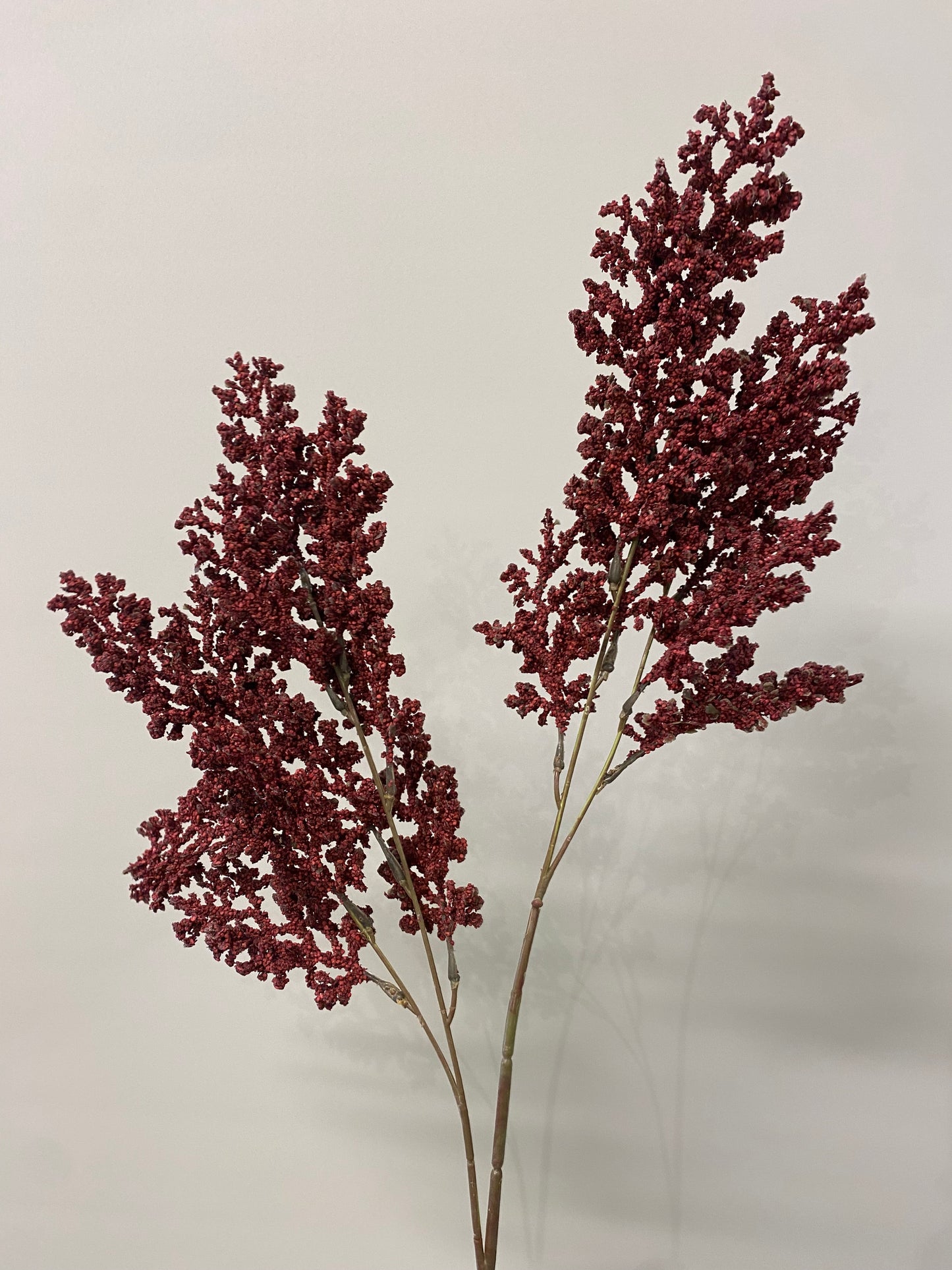 Smoke Bush Spray Single Stem Artificial Faux Flowers