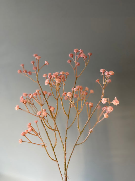 Pink Baby's Breath Single Stem Artificial Flower Faux Flower