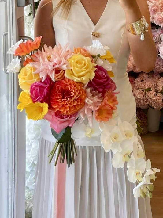 Catherine Phillips Harper Bridal Bouquets Artificial Faux Flowers