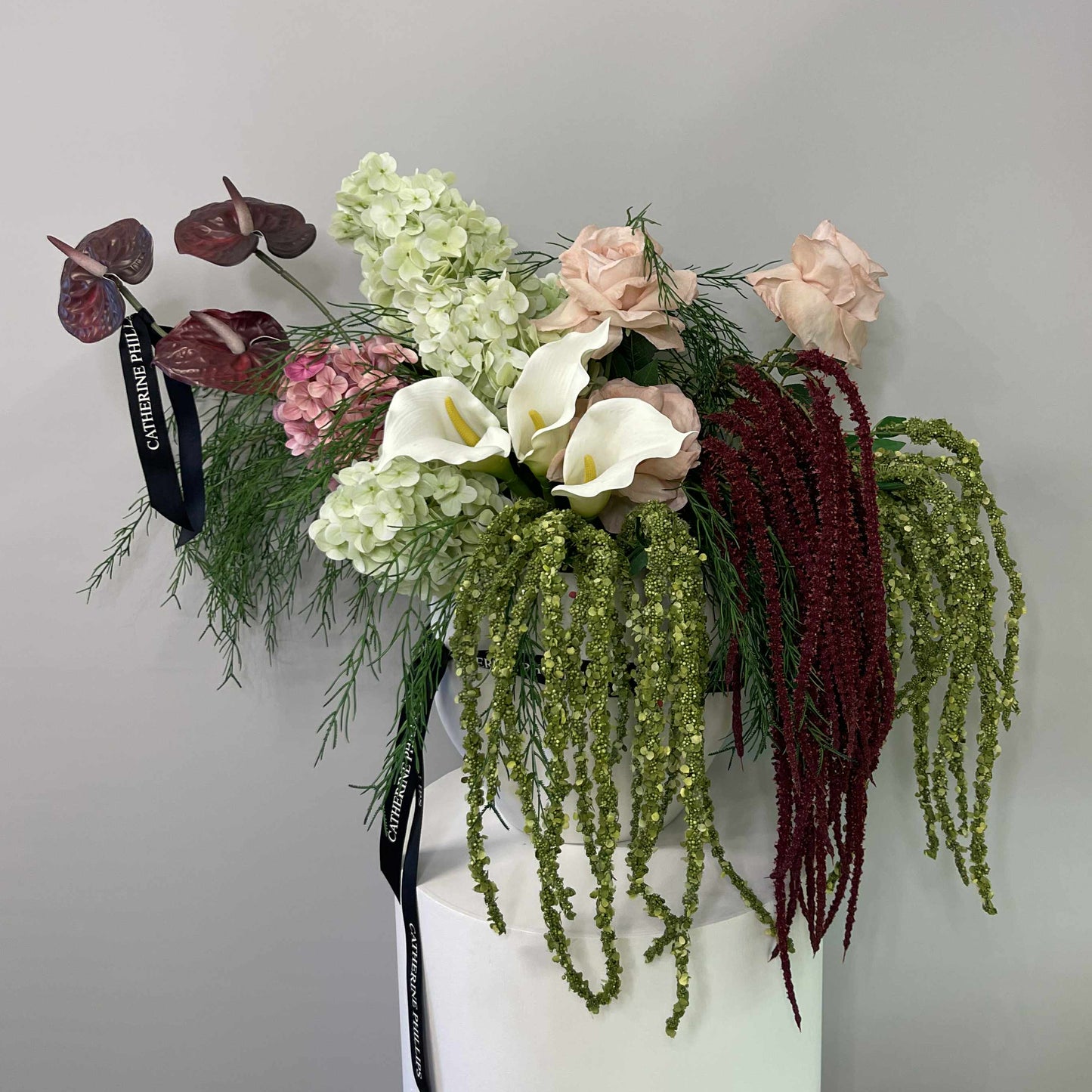 Larrisa Artificial Faux Flowers Arrangement (Please contact us to place an order)