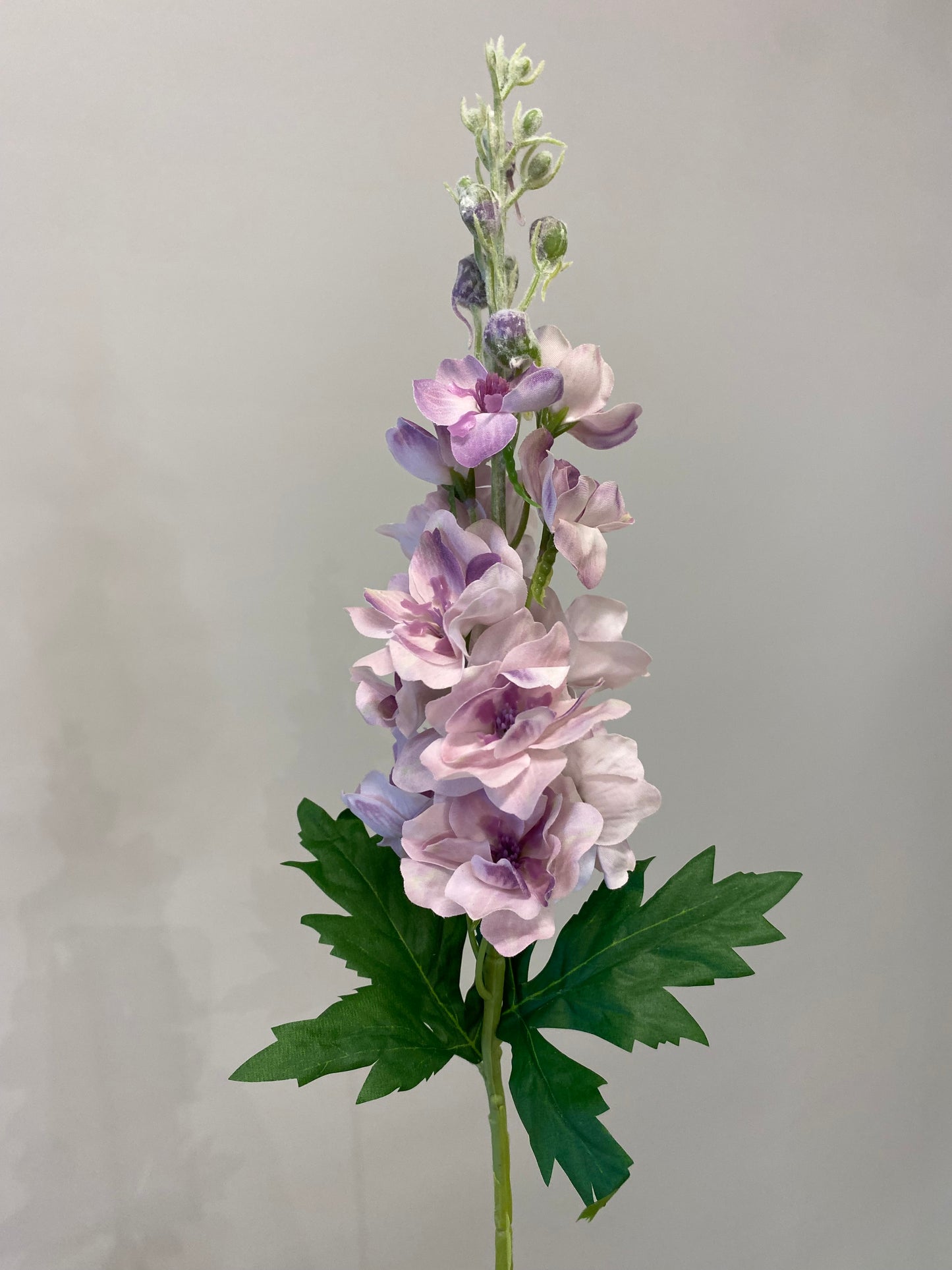 Real Touch Lilac Purple Delphinium Single Stem Artificial Faux Flowers