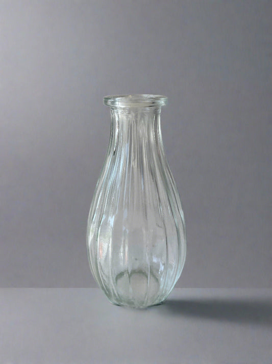 Clear Small Bud Vase