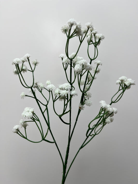 White Baby's Breath Real Touch Spray Artificial Flower Faux Flower