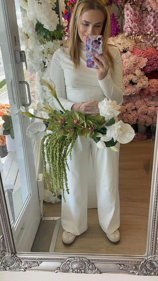 Catherine Phillips Wedding Bouquet Hoop