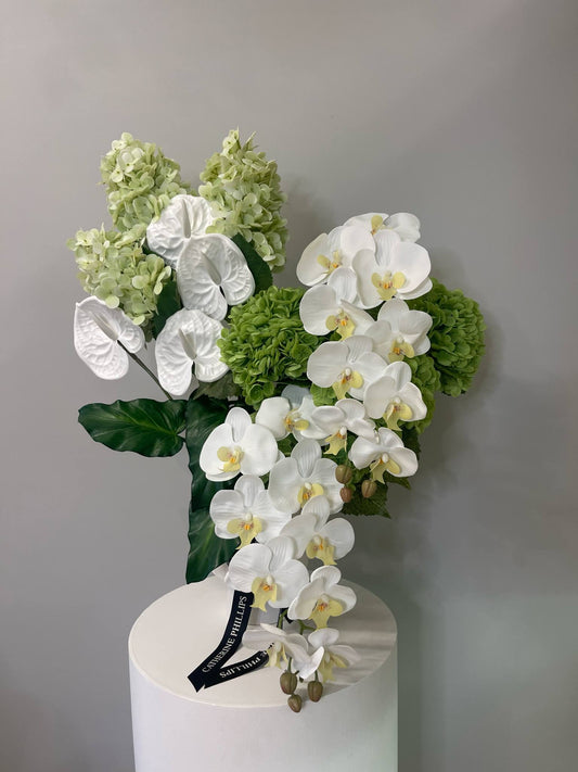 Jen Arrangement Artificial Flowers Faux Flowers Arrangement