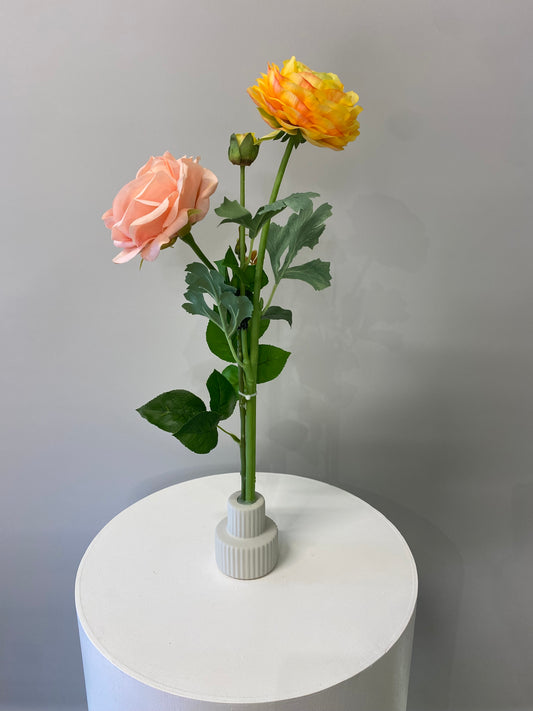 Mia Bud Vase Flower Table Artificial Flowers