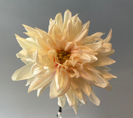 Real Touch Light Pink Dahlia Single Stem