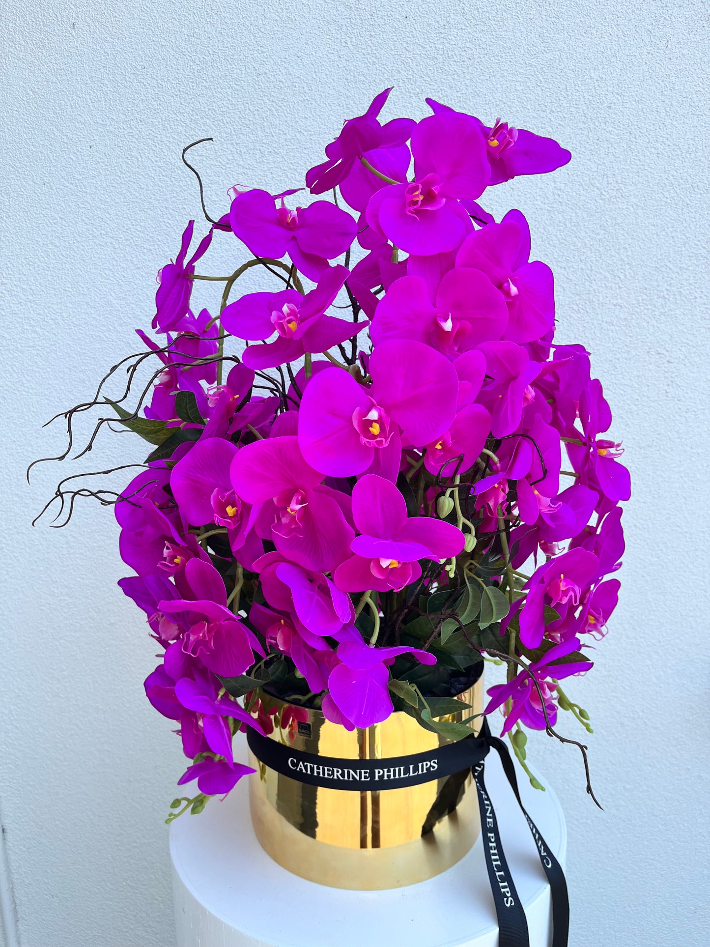 Celeste Orchid Artificial Flowers Faux Flowers Arrangement