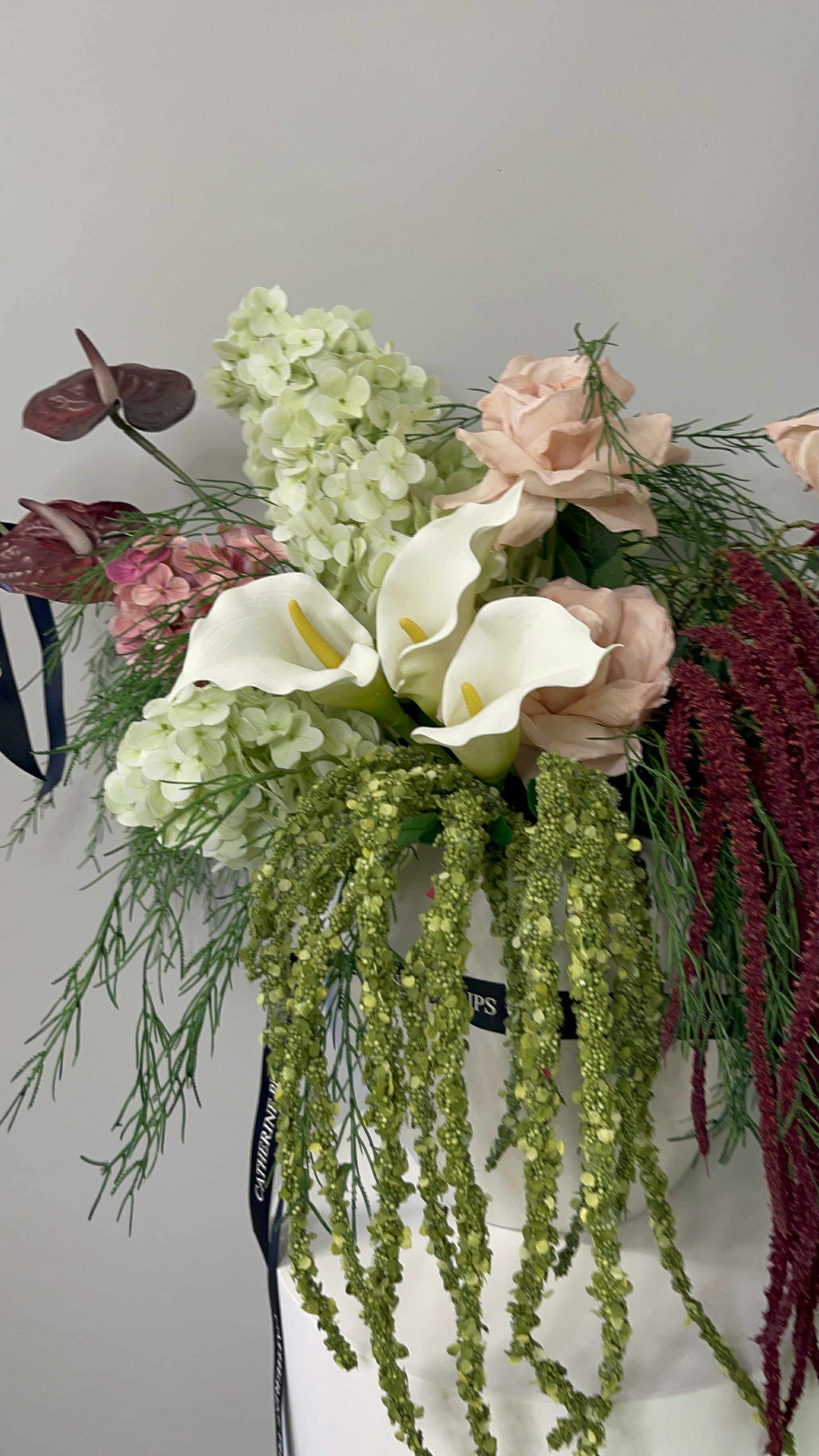 Larrisa Artificial Faux Flowers Arrangement (Please contact us to place an order)