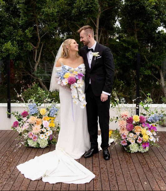 Eloise Ceremony Wedding Flower Arrangements,