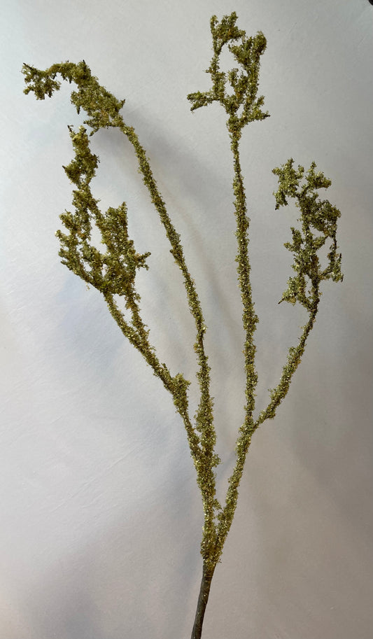 Lichen Branch Natural Single Stem Artificial Flowers Faux Flowers