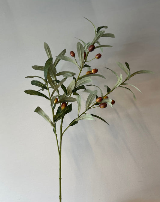 Olive Spray Single Stem Artificial Flowers Faux Flowers