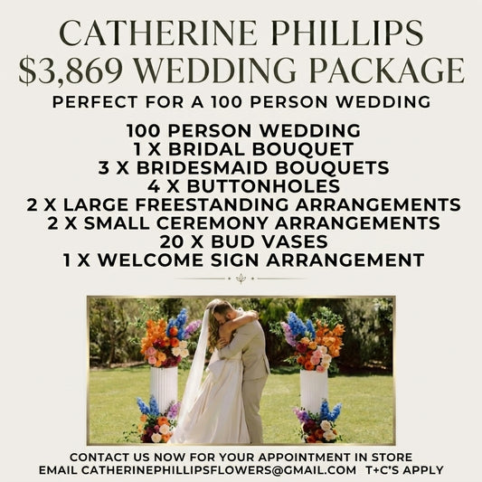 Bridal Wedding Artificial Flower Package 4