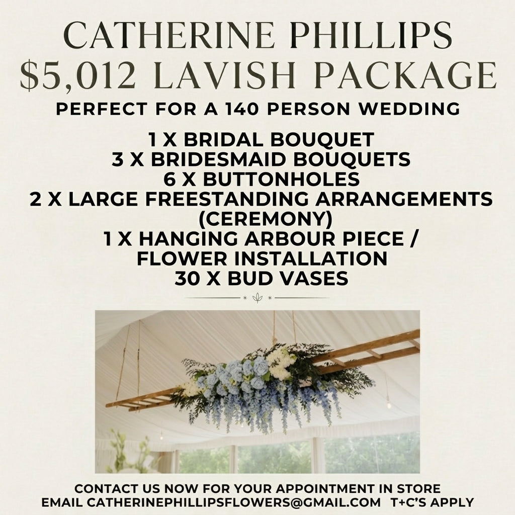Bridal Wedding Artificial Flower Package 6
