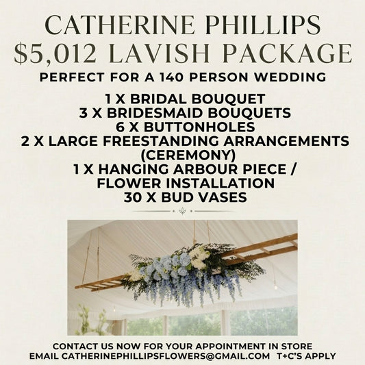Bridal Wedding Artificial Flower Package 6