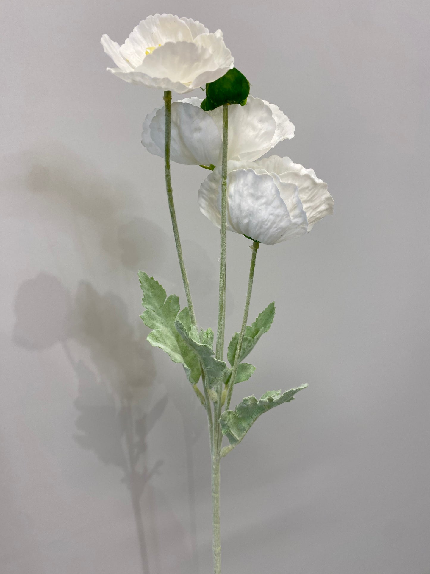 Real Touch White Cosmos Spray Single Stem Artificial Flowers