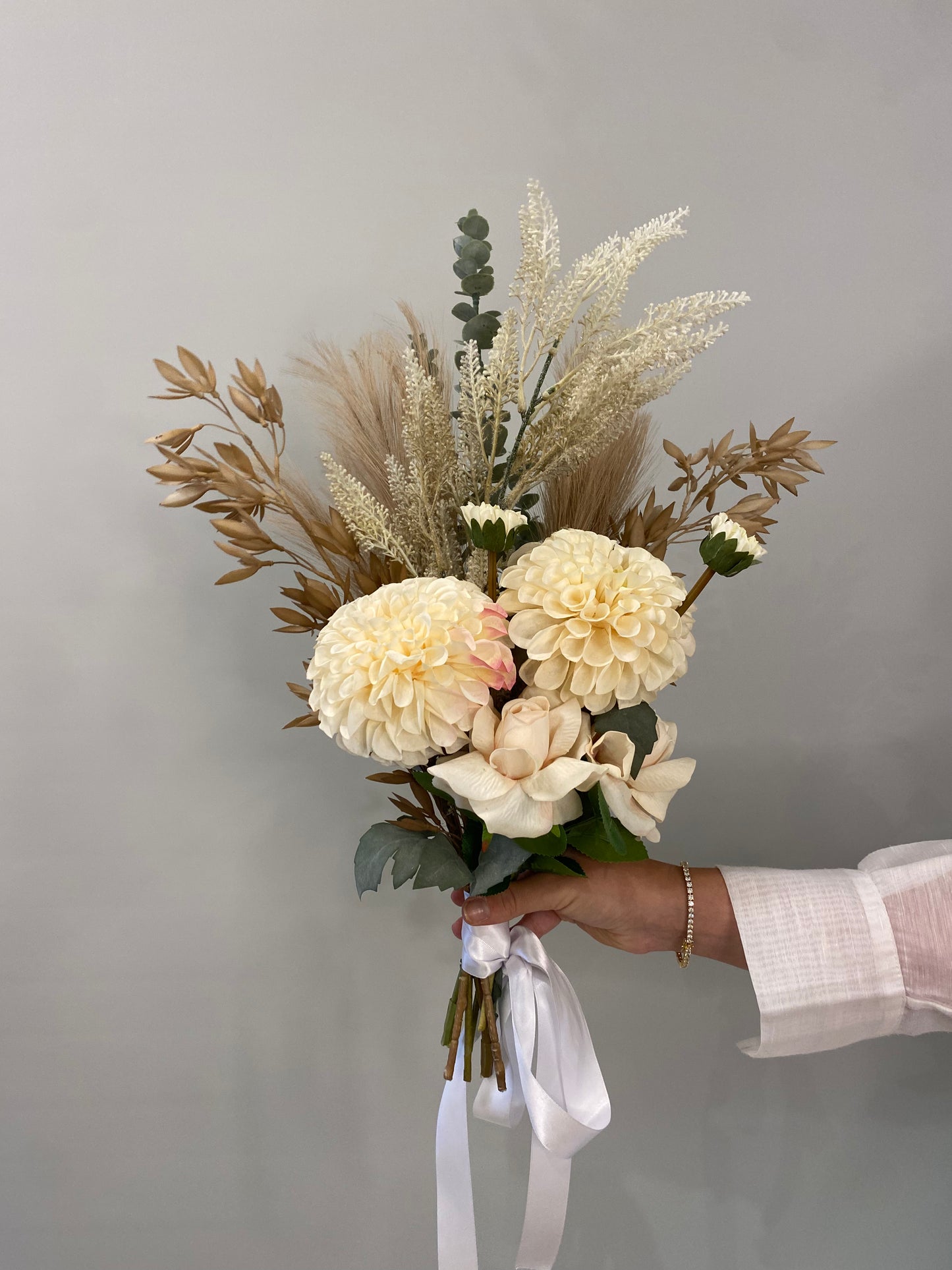 Catherine Phillips Dusty Brown Tones Wedding Bouquet